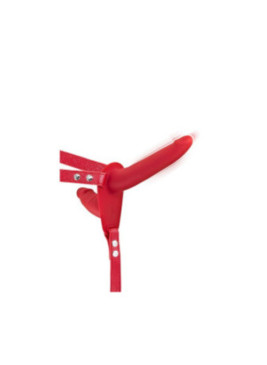 Double gode ceinture rouge vibrant - CC5310020030